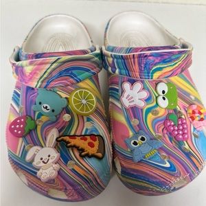 SOLD Kids Tie Dye Crocs